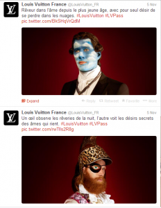 twitter l'invitetaion au voyage Louis Vuitton